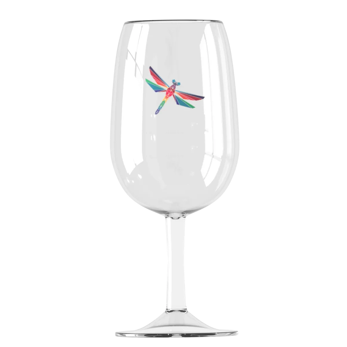 Verre à vin Syrah transparent personnalisé, incassable fabriqué en tritan, contenance 22,5 cl