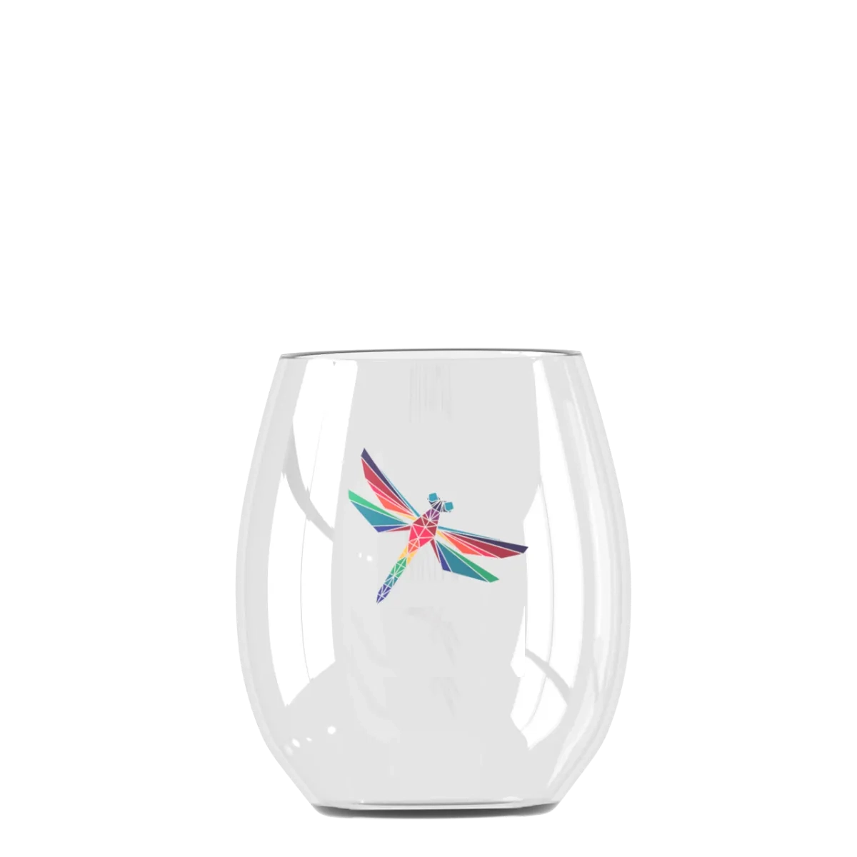 Verre à eau transparent personnalisé, incassable fabriqué en tritan, contenance 39 cl