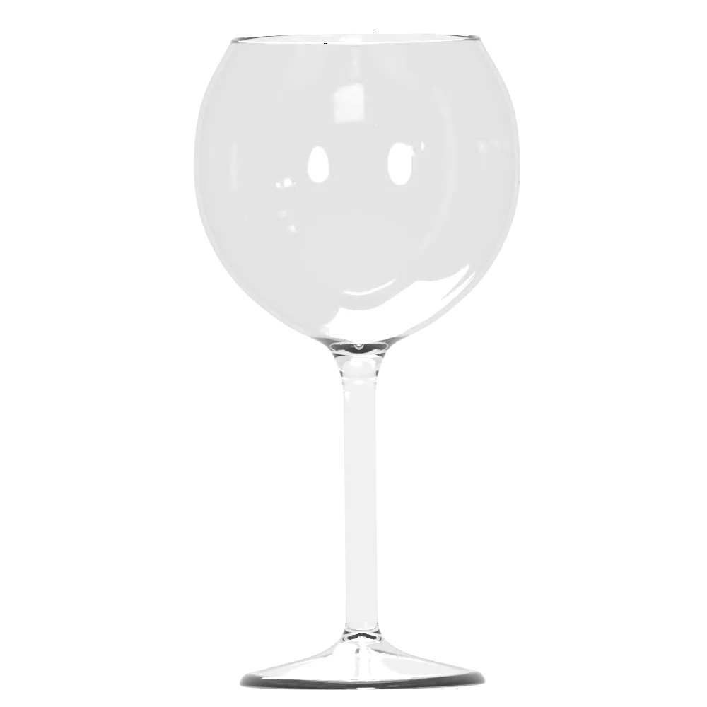 Verre à vin Pool party 65 cl transparent incassable fabriqué en tritan, sans personnalisation
