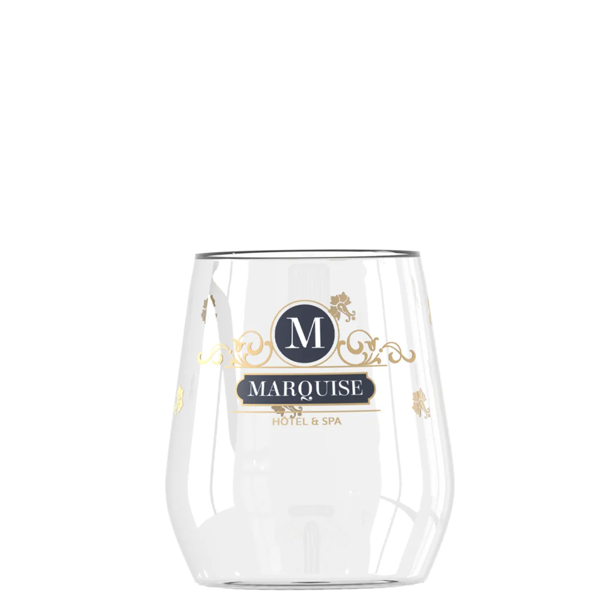 Verre à eau Lounge 38 cl, personnalisé en quadrichromie digitale