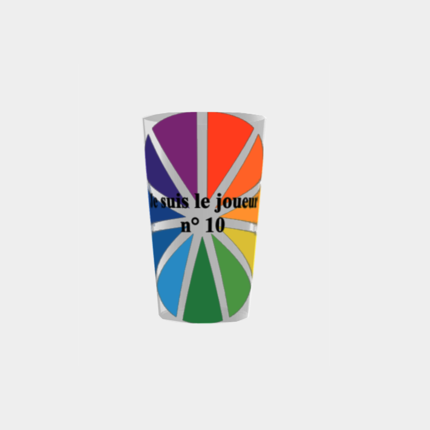 Gobelet 33 cl., personnalisé en Quadrichromie + Ultra perso