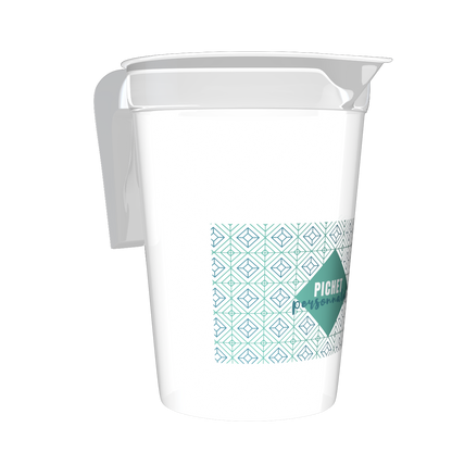 Pichet personnalisé 1.7L Translucide - Impression en sérigraphie 1 couleur