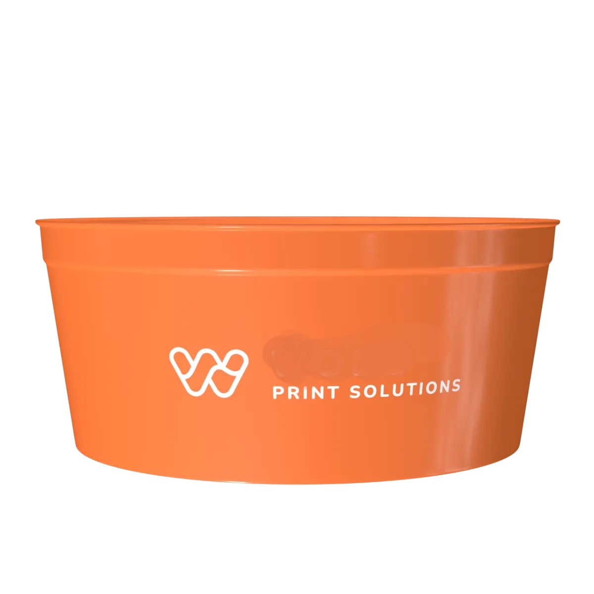 Bol orange 1100 ml, personnalisation en sérigraphie 1 couleur