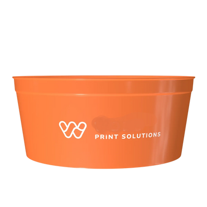 Bol orange 1100 ml, personnalisation en sérigraphie 1 couleur