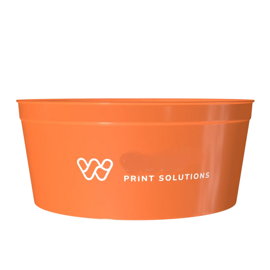 Bol orange 1100 ml, personnalisation en sérigraphie 1 couleur