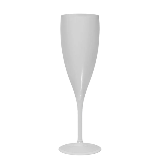 Flûte à champagne 16 cl translucide en PP, sans personnalisation