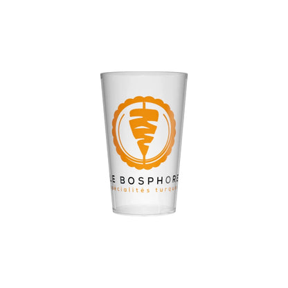 Gobelet 18 cl, personnalisation en Quadrichromie digitale (360° sans limites de couleurs)