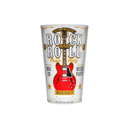 Gobelet 25 / 33 cl personnalisation en quadrichromie digitale 360° , (sans limite de couleurs)