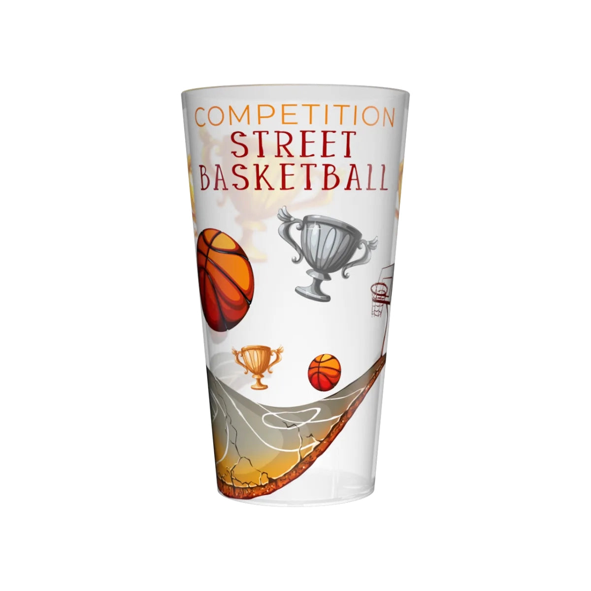 Gobelet 40 cl personnalisation en quadrichromie digitale (360° sans limites de couleurs)