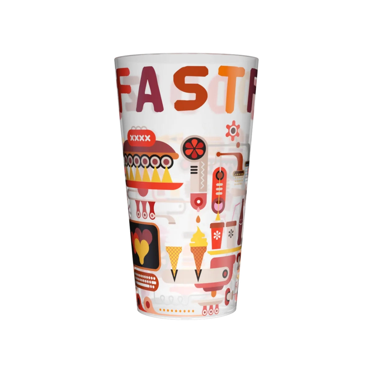 Gobelet 40 cl personnalisation en quadrichromie digitale (360° sans limites de couleurs)