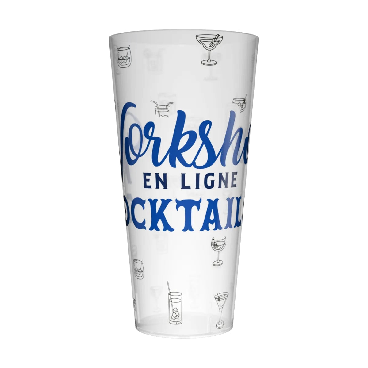 Gobelet 50 cl , personnalisation en quadrichromie digitale 360 ° (sans limite de couleurs)