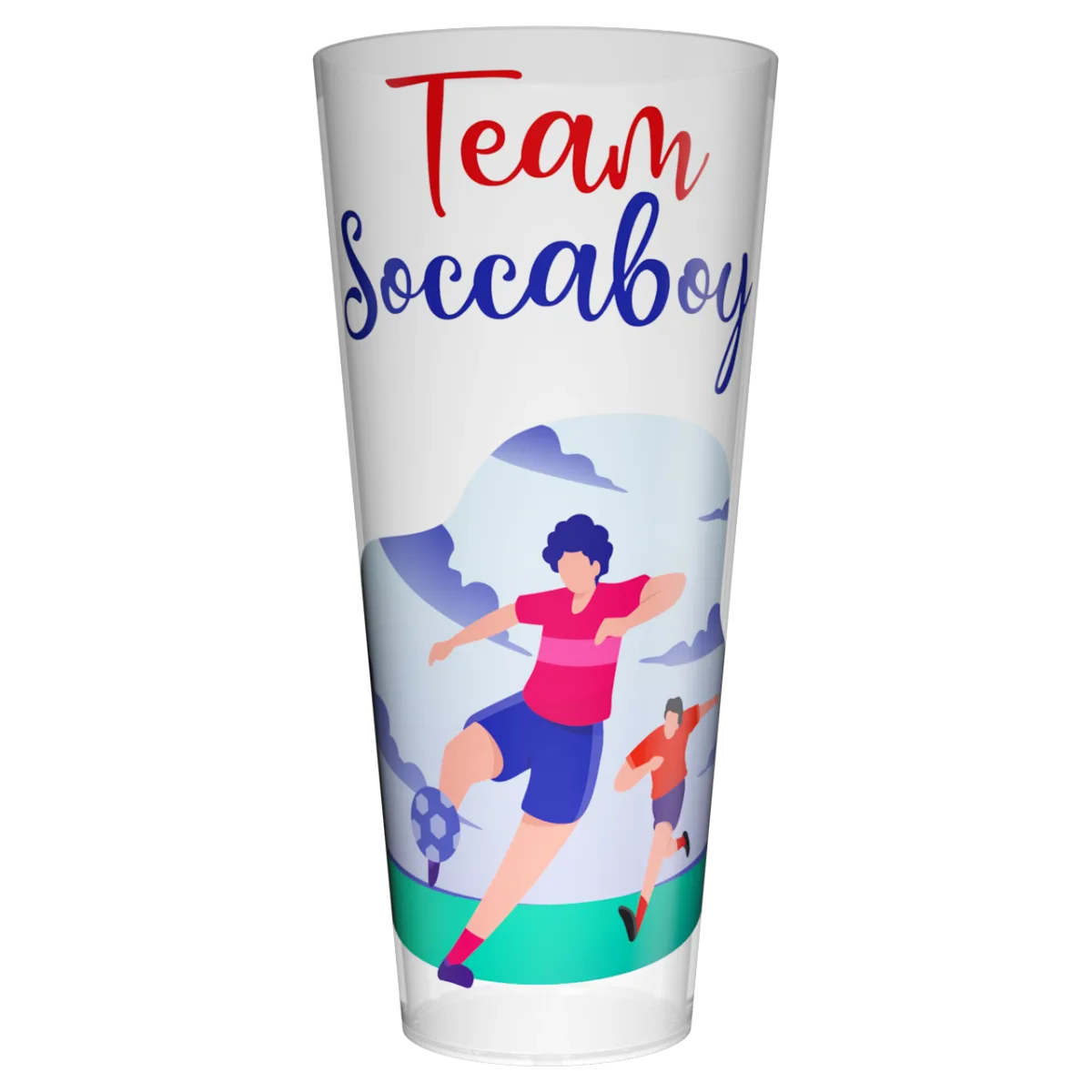 Gobelet 60 cl, personnalisation en quadrichromie digitale (360° sans limites de couleurs)