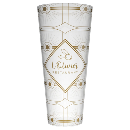 Gobelet 60 cl, personnalisation en quadrichromie digitale (360° sans limites de couleurs)