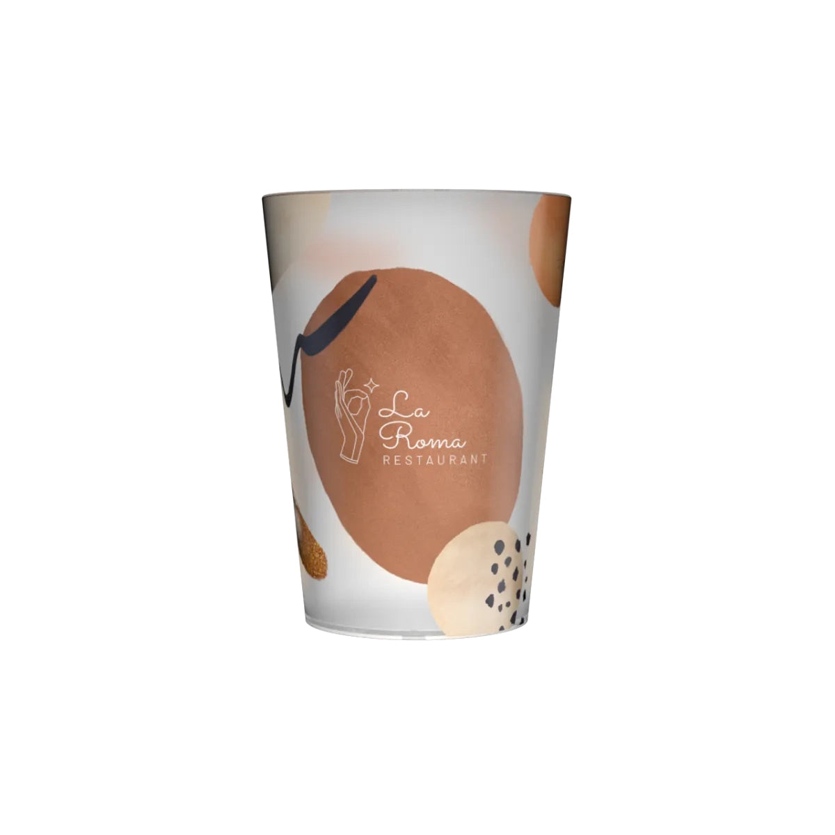 Gobelet 28 cl, personnalisation en quadri digitale (sans limites de couleurs)