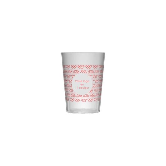 Gobelet 12 cl personnalisation en sérigraphie 1 couleur