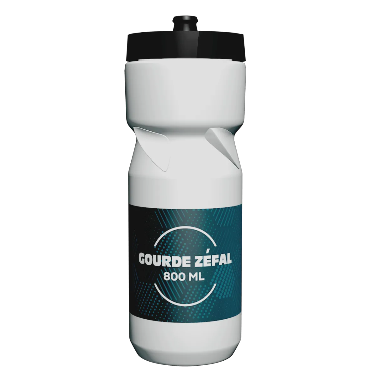 Gourde zéfal 80 cl, personnalisation en quadrichromie digitale