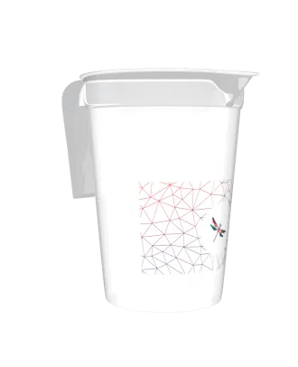 Pichet personnalisé 1.7L Translucide - Impression Quadrichromie Digitale