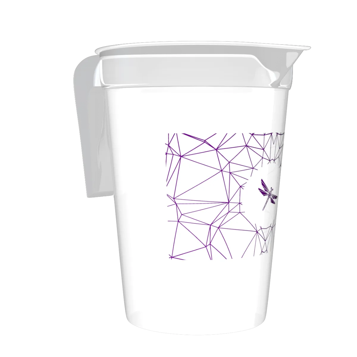 Pichet personnalisé 1.7L Translucide - Impression en sérigraphie 1 couleur