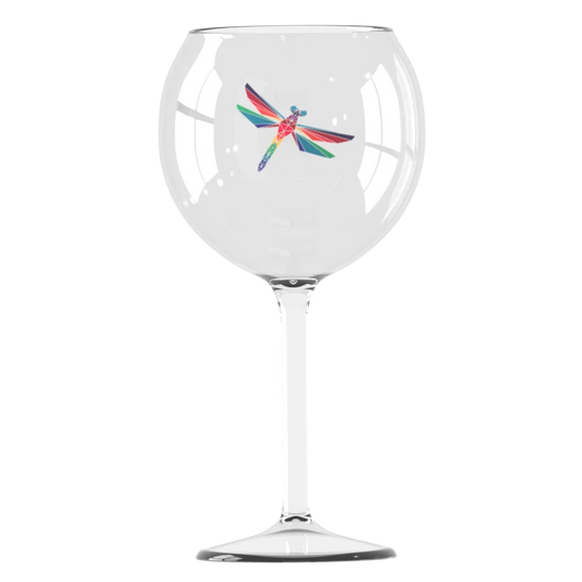 Verre à vin Pool Party transparent personnalisé, incassable fabriqué en tritan, contenance 65 cl