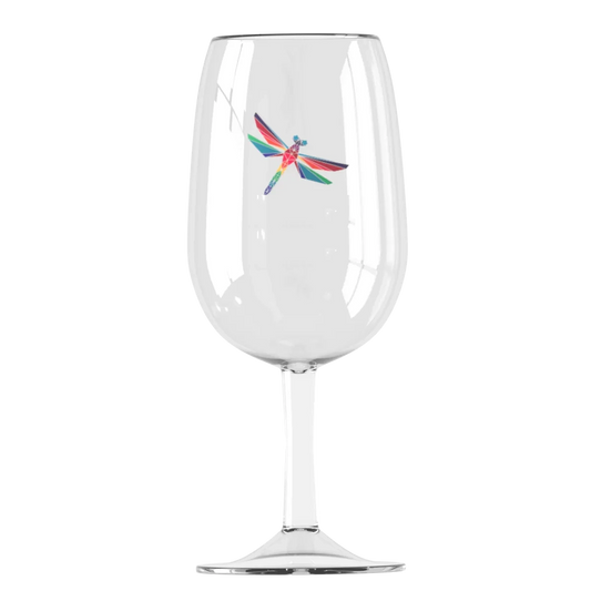 Verre à vin Syrah transparent personnalisé, incassable fabriqué en tritan, contenance 22,5 cl