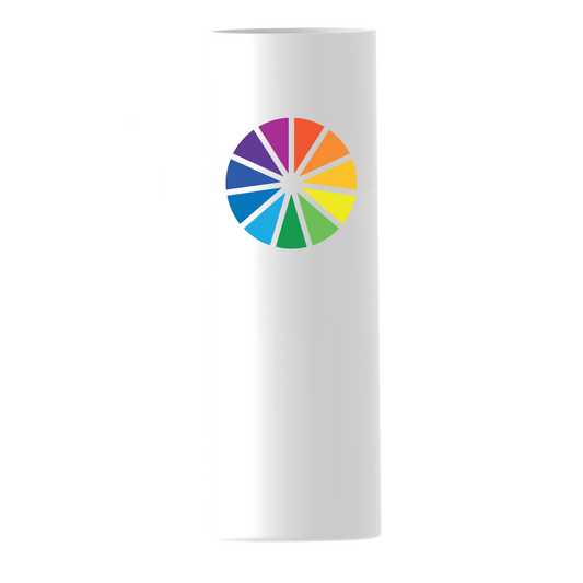 Verre Tubo Long drink 22 cl, blanc en pp, personnalisation en quadrichromie