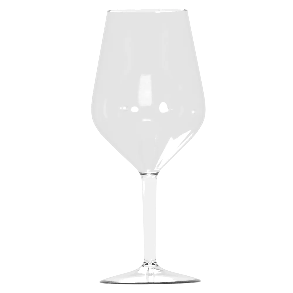Verre à vin Cabernet 47 cl transparent incassable fabriqué en tritan, sans personnalisation