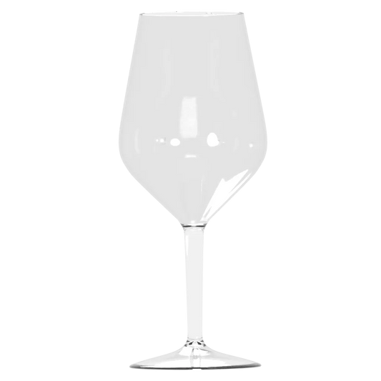Verre à vin Cabernet 47 cl transparent incassable fabriqué en tritan, sans personnalisation