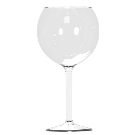 Verre à vin Pool party 65 cl transparent incassable fabriqué en tritan, sans personnalisation