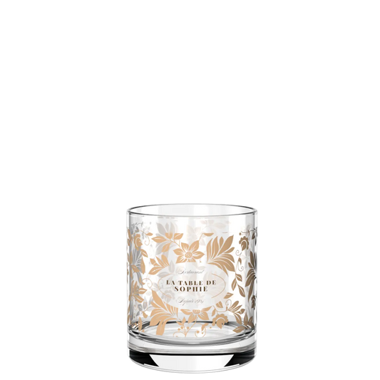 Verre à whisky personnalisé en quadrichromie digitale, contenance 30 cl